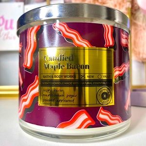 Candied Maple Bacon Bath and Body Works Candle